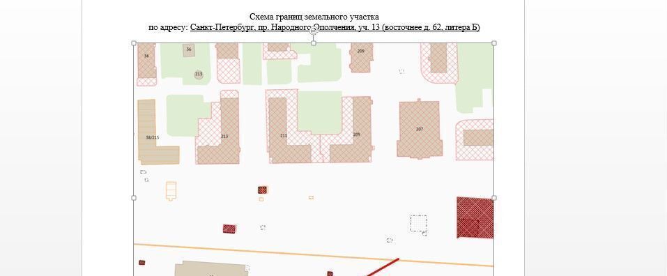 земля г Санкт-Петербург р-н Красносельский пр-кт Народного Ополчения 62б фото 5