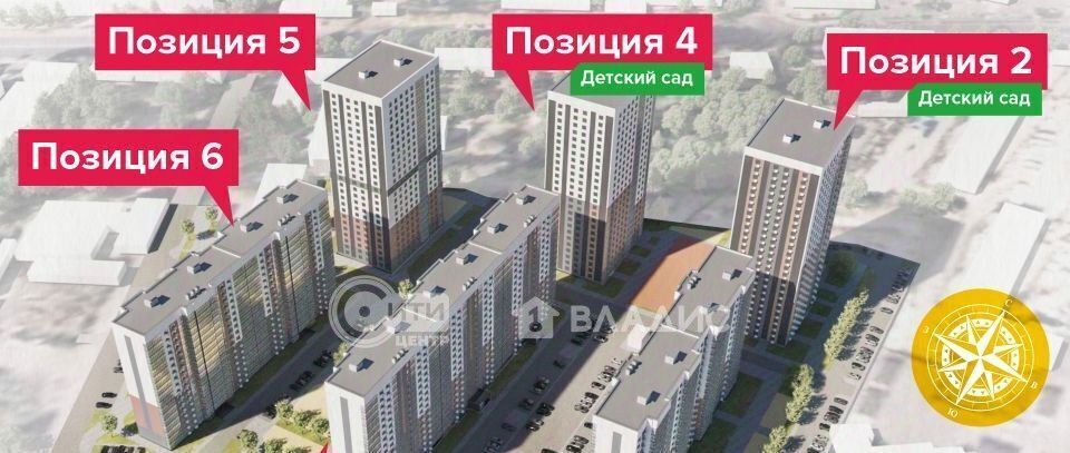 квартира г Воронеж р-н Коминтерновский ЖК «Городские Истории» фото 3