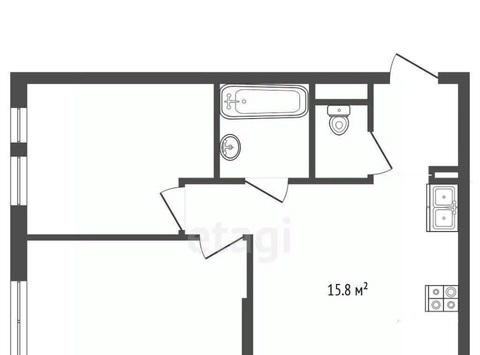 квартира г Москва метро Волоколамская ул Муравская 38бк/4 фото 2