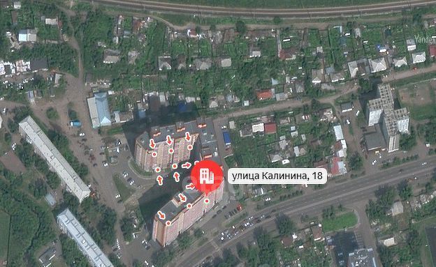 квартира г Красноярск р-н Железнодорожный ул Калинина 18 фото 11