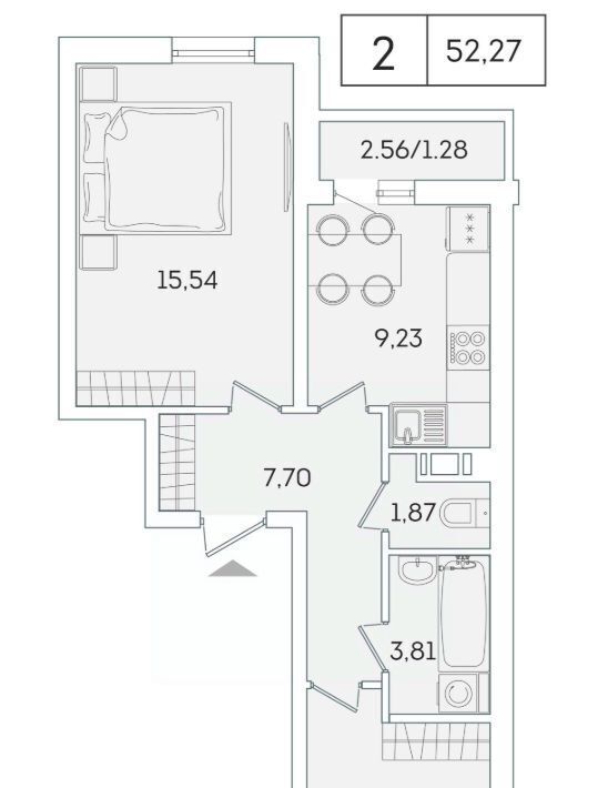 квартира р-н Всеволожский г Мурино ул Графская 6к/4 Девяткино фото 1