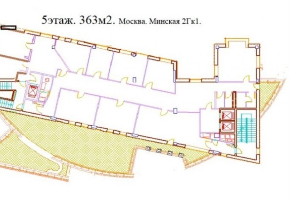 офис г Москва метро Минская ул Минская 2гк/1 фото 1