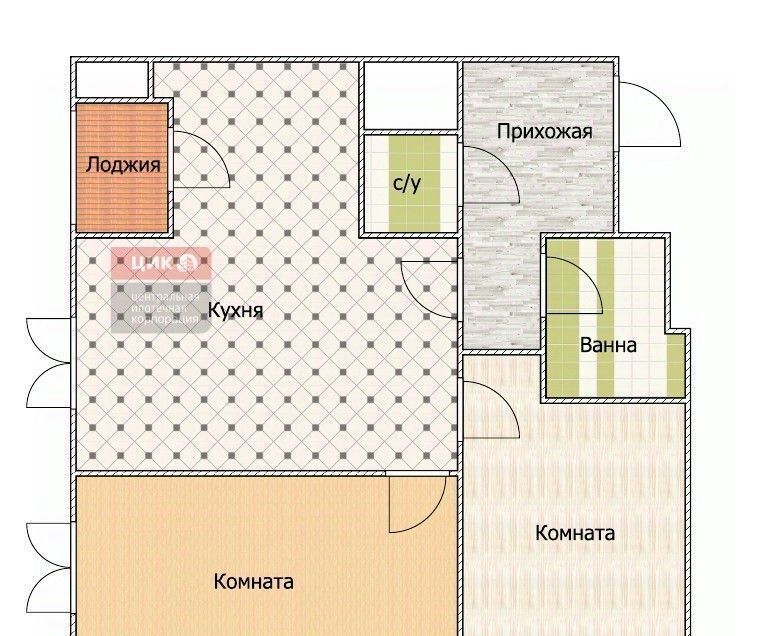 квартира г Рязань р-н Московский ул Интернациональная 20 фото 2