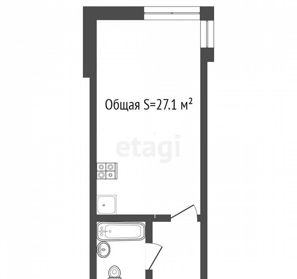 квартира г Кемерово р-н Заводский ул Мичурина 58к/2 фото 16