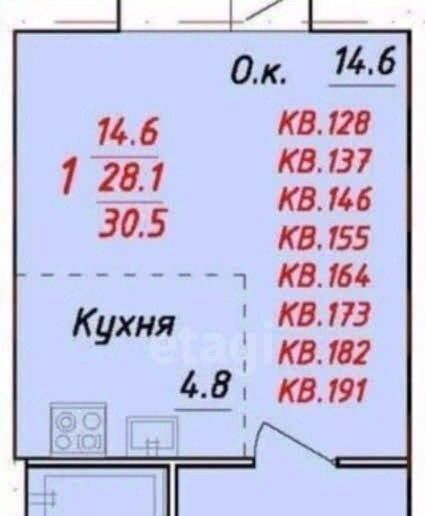 квартира г Новоалтайск ул Титова 8 фото 17