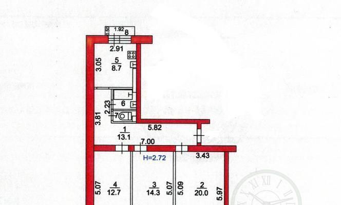 квартира г Сергиев Посад ул Леонида Булавина 16б Рабочий фото 22