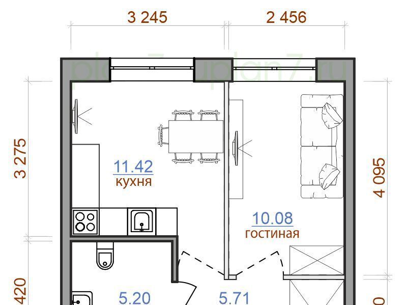 квартира г Иркутск р-н Ленинский ЖК «МЕГА» Ново-Ленино мкр фото 1