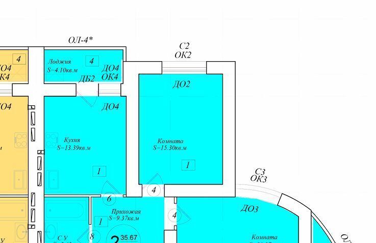 квартира г Самара Безымянка ул Георгия Димитрова 14 фото 23