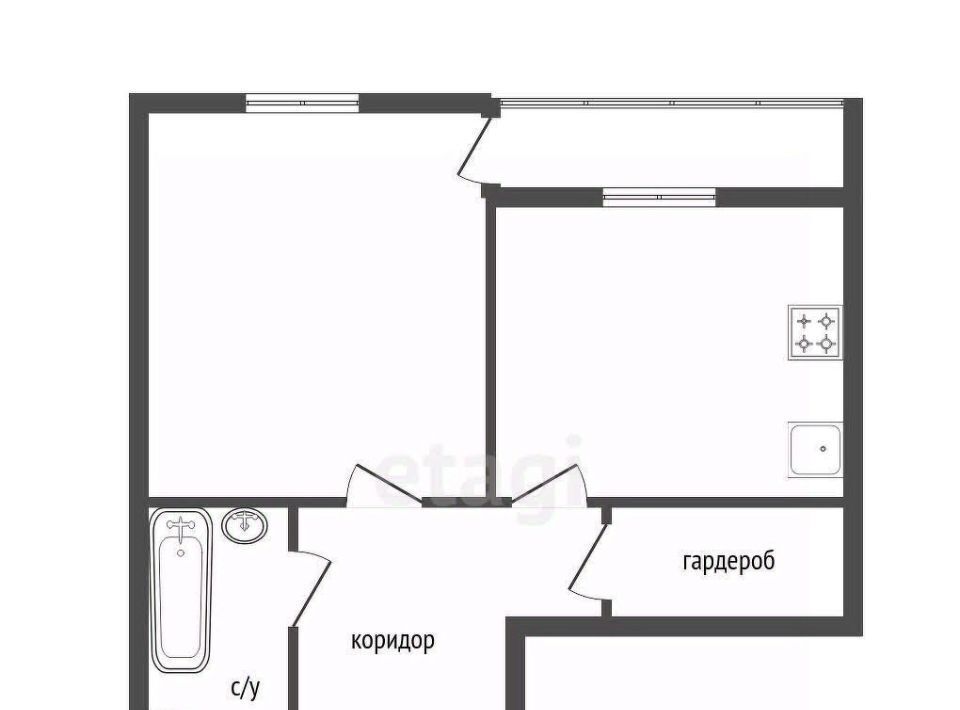 квартира г Екатеринбург Геологическая ул Декабристов 45 фото 14