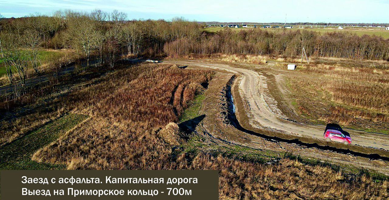 земля р-н Зеленоградский п Куликово Ковровское сельское поселение, Южный, Зеленоградский муниципальный округ фото 4