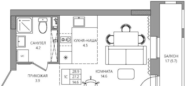 квартира р-н Индустриальный дом 6 фото