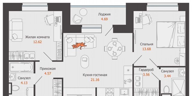 р-н Ленинский ул Дмитрия Козулева 8 фото