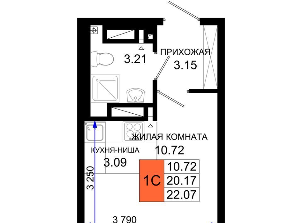 квартира г Ростов-на-Дону р-н Октябрьский пер Элеваторный 6/2а фото 1