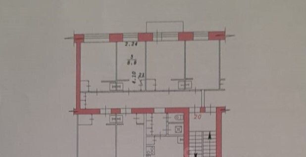 комната г Новосибирск р-н Заельцовский Ботанический жилмассив ул Жуковского 105 фото 7