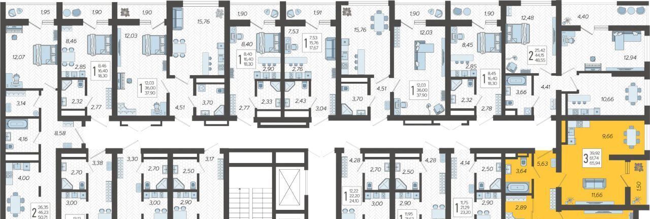 квартира г Сочи р-н Хостинский микрорайон Бытха ул Ясногорская 16/2к 3 фото 2