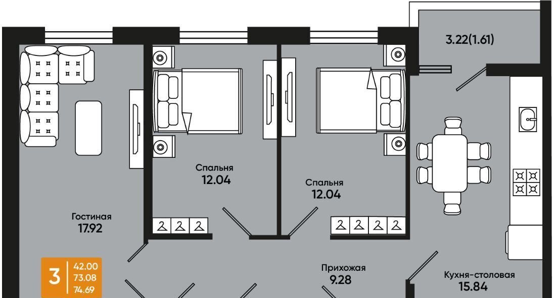 квартира г Батайск ул Комсомольская 131к/2 фото 1