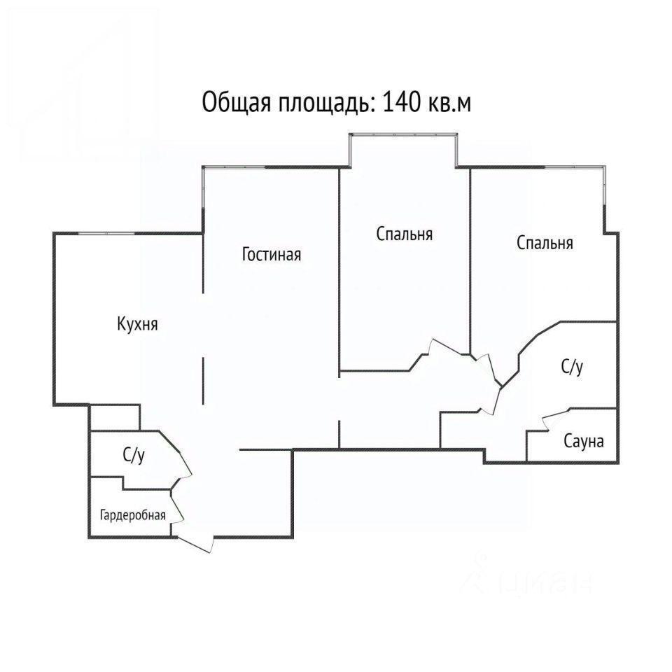 квартира г Москва метро Раменки ЗАО ул Мосфильмовская 70/5 ЖК Воробьёвы Горы Московская область фото 25