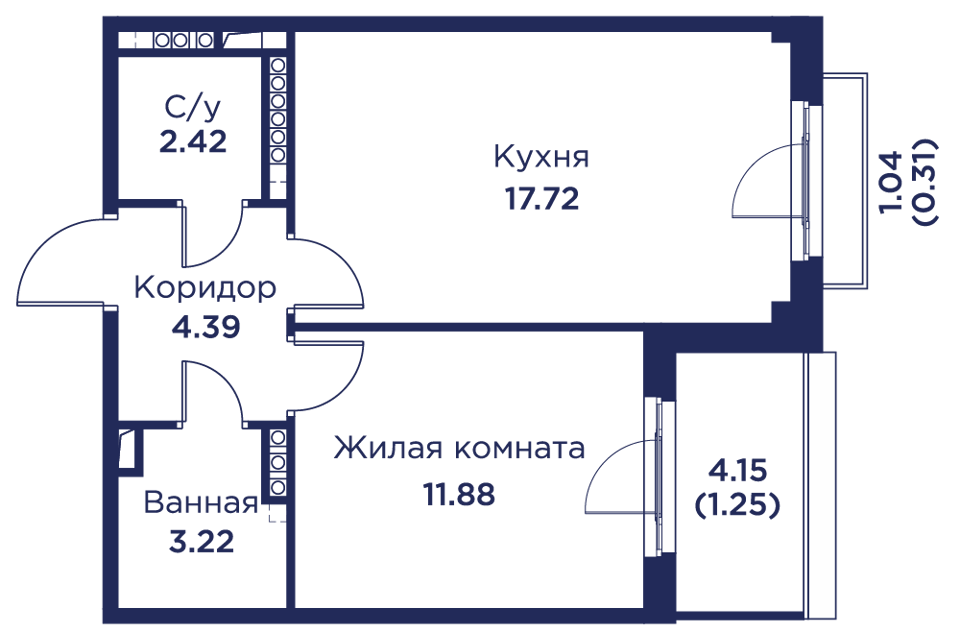 квартира г Кронштадт "Кронфорт. Центральный" фото 3