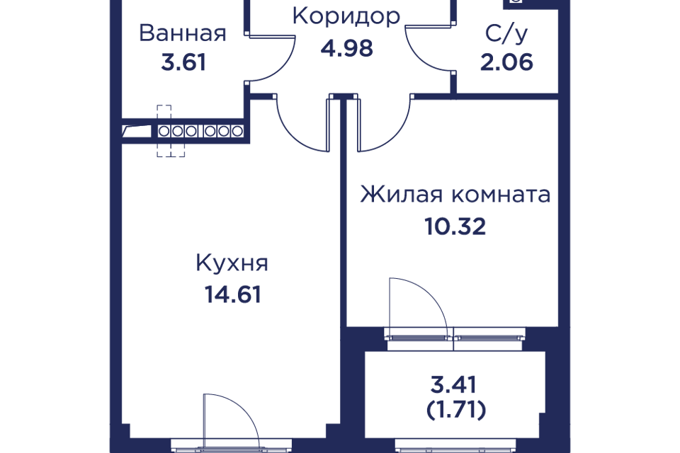 квартира г Кронштадт "Кронфорт. Центральный" фото 3