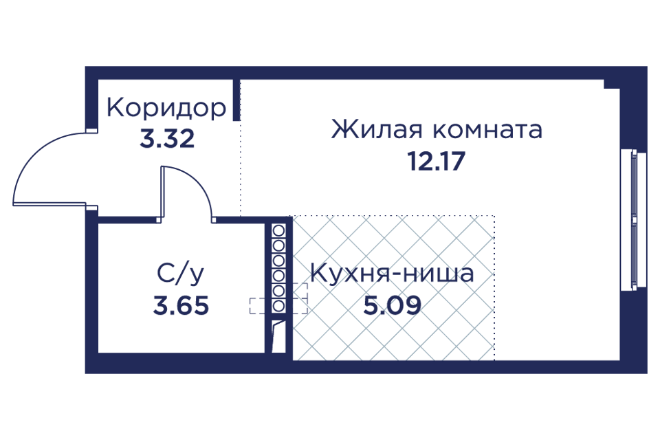 квартира г Кронштадт "Кронфорт. Центральный" фото 3