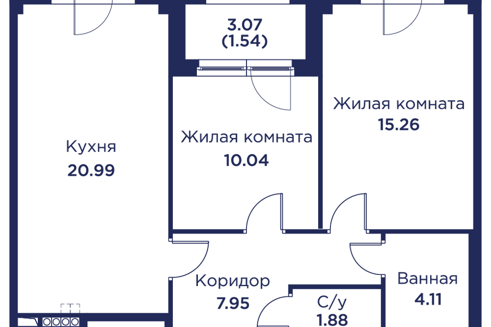 квартира г Кронштадт "Кронфорт. Центральный" фото 3