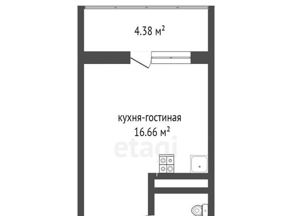 квартира р-н Тюменский д Патрушева ул Петра Ершова 10 фото 3