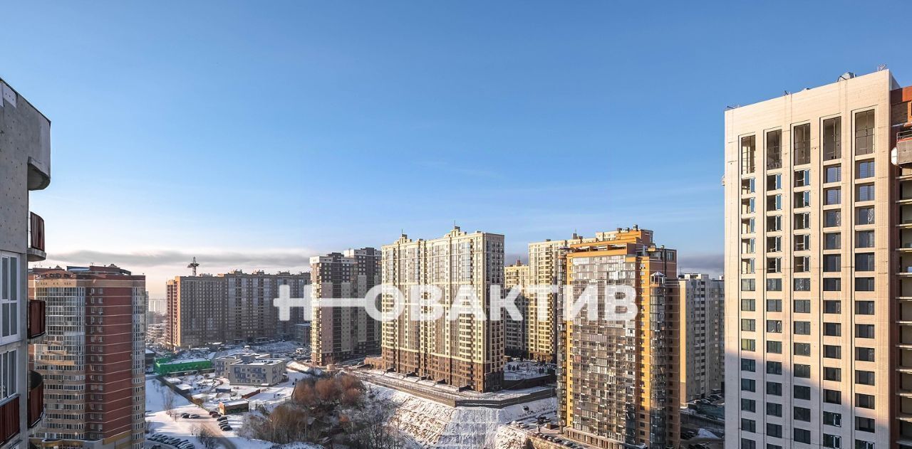 квартира г Новосибирск Гагаринская ул Галущака 15 фото 30