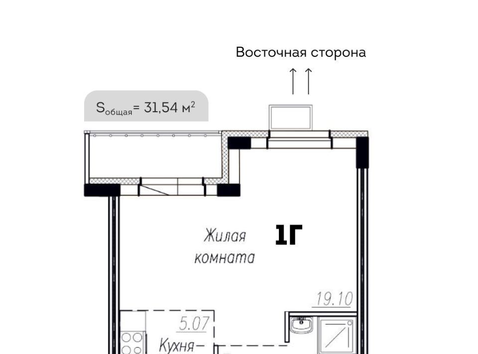 квартира г Тольятти р-н Автозаводский 14А кв-л фото 6