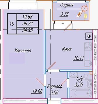 квартира р-н Чебоксарский п Кугеси ул Шоссейная 15 фото 1