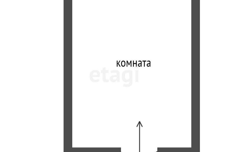 комната г Екатеринбург р-н Чкаловский Екатеринбург городской округ, Агрономическая, 6а фото 7