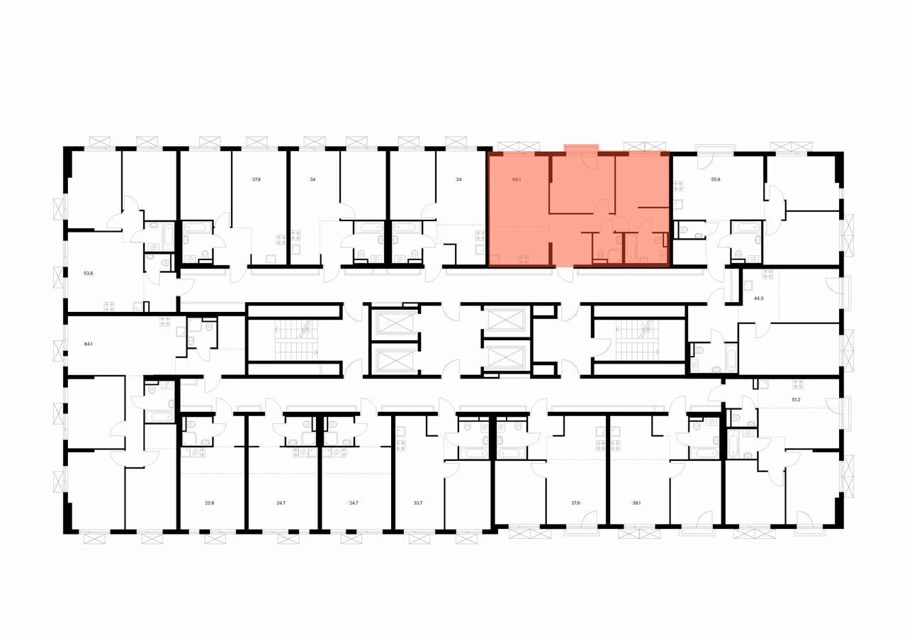 квартира г Мытищи ул Колонцова 7 фото 2