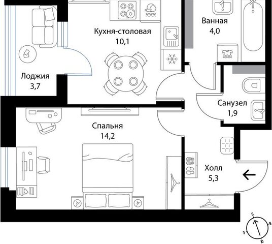 Низинское сельское поселение, жилой комплекс Экография фото