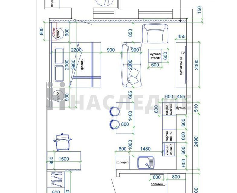 квартира г Ростов-на-Дону р-н Октябрьский ул Стадионная 38 ЖК Rems Residence Ростов-на-Дону городской округ фото 10