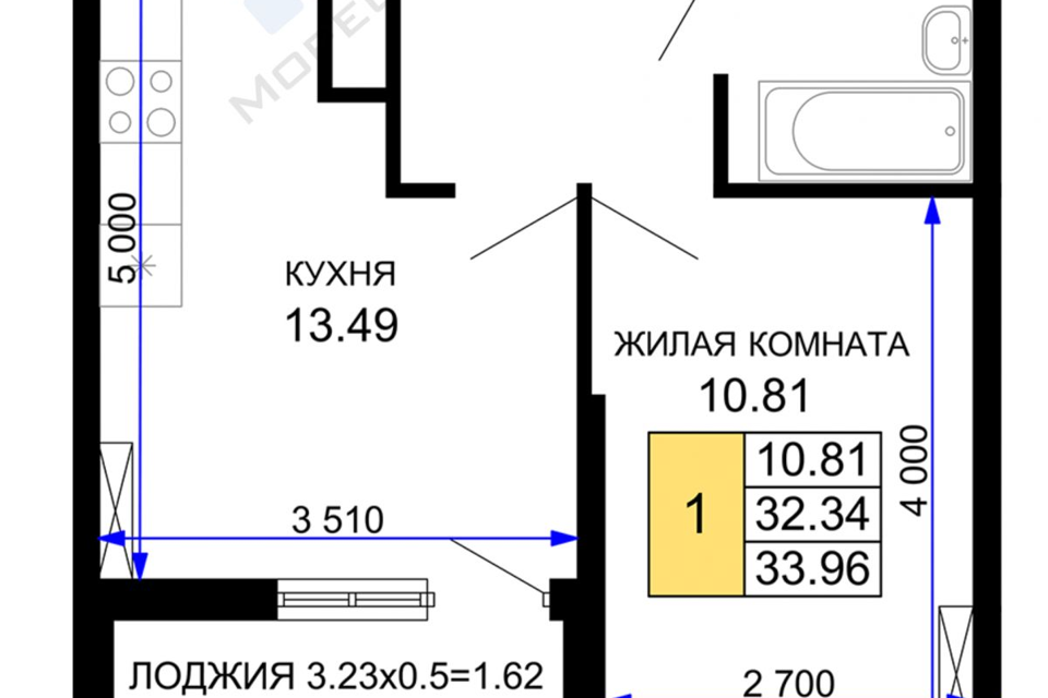 квартира г Краснодар р-н Центральный ул Воронежская 47/10 Краснодар городской округ фото 7