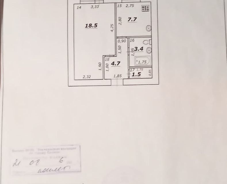 квартира г Самара р-н Октябрьский ул Осипенко 2б городской округ Самара фото 6