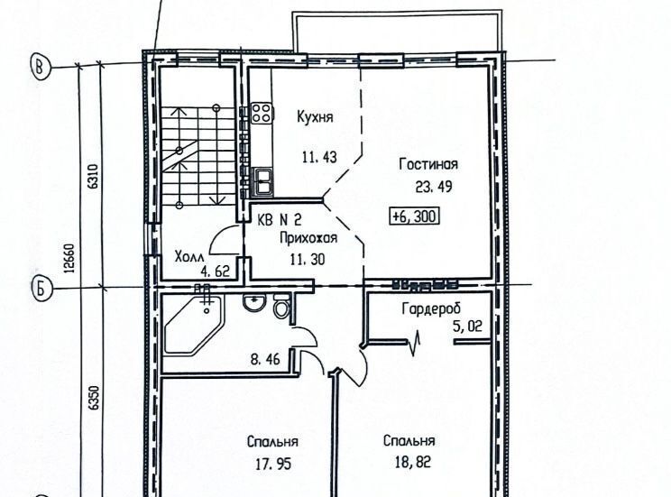 дом г Воронеж р-н Центральный ул Авиационная 33 фото 36