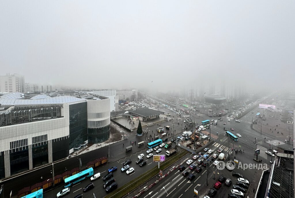 квартира г Санкт-Петербург метро Пионерская пр-кт Коломяжский 15к/2 округ Комендантский аэродром фото 27