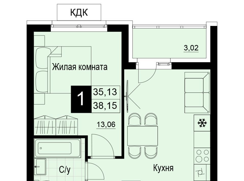 квартира г Самара р-н Куйбышевский Гагаринская ЖК «АМГРАД» фото 1