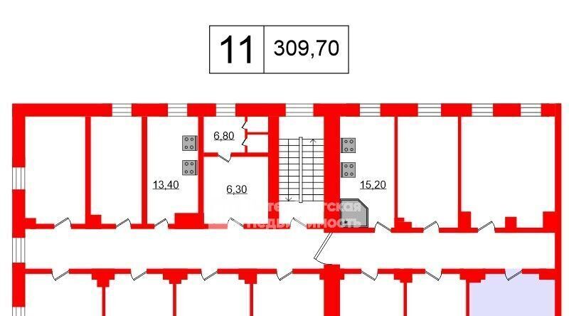 комната г Красное Село ул Гвардейская 5 метро Проспект Ветеранов фото 2