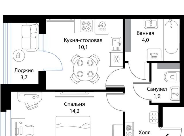 Низинское с/пос, Проспект Ветеранов, Экография жилой комплекс фото