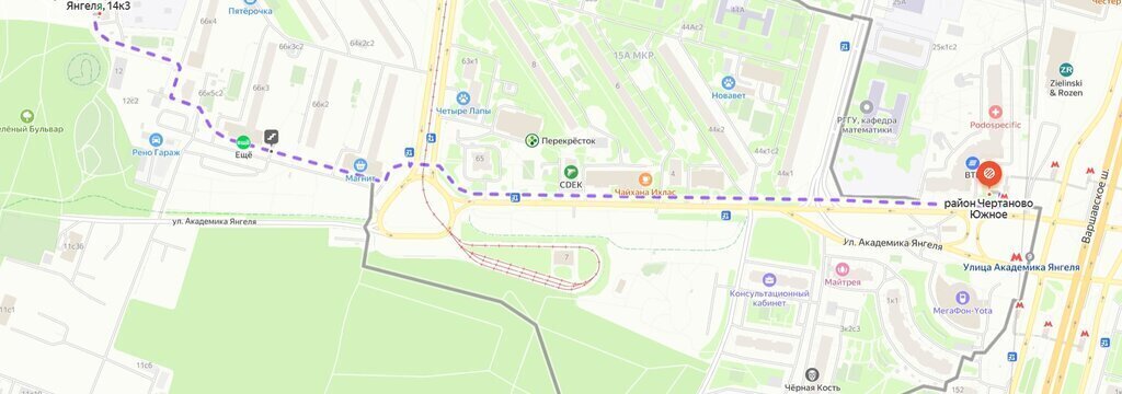 квартира г Москва метро Улица Академика Янгеля ул Академика Янгеля 14к/3 фото 17