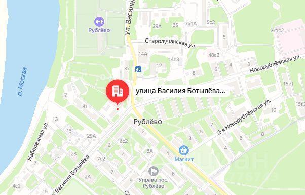 квартира г Москва п Рублево ЗАО ул Василия Ботылёва 33 Московская область фото 14