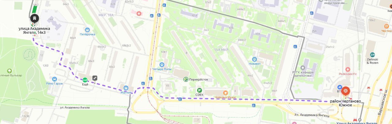 квартира г Москва метро Улица Академика Янгеля ул Академика Янгеля 14к/3 фото 17