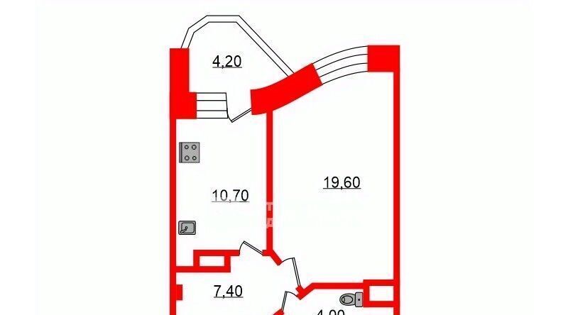 квартира г Санкт-Петербург метро Озерки ул Малая Десятинная 11 фото 2