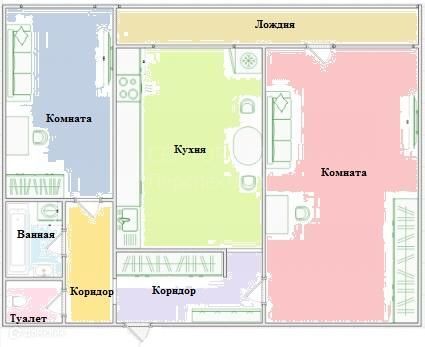 квартира г Москва ул Солнечная 2 дачный посёлок Удельная, Московская область, Раменский городской округ фото 3