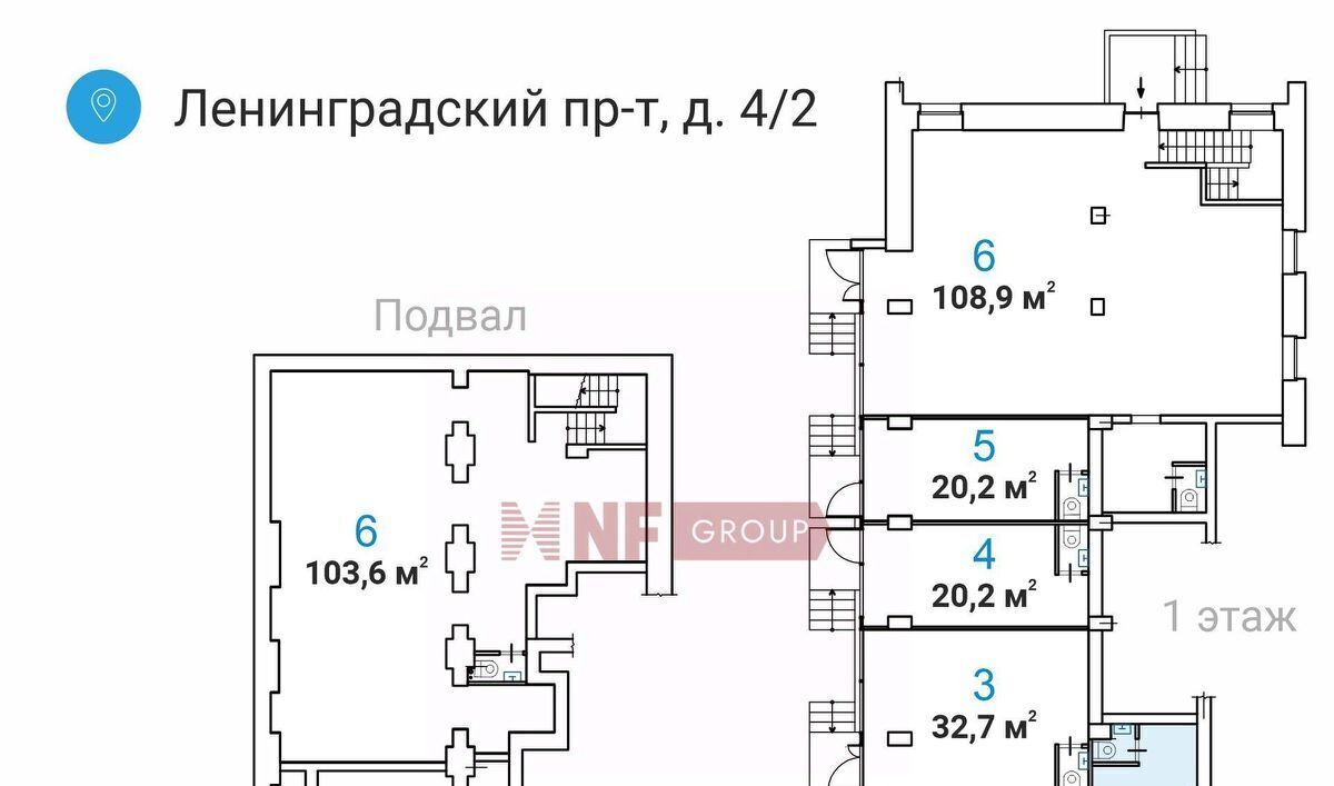 торговое помещение г Москва метро Белорусская пр-кт Ленинградский 4/2 фото 2