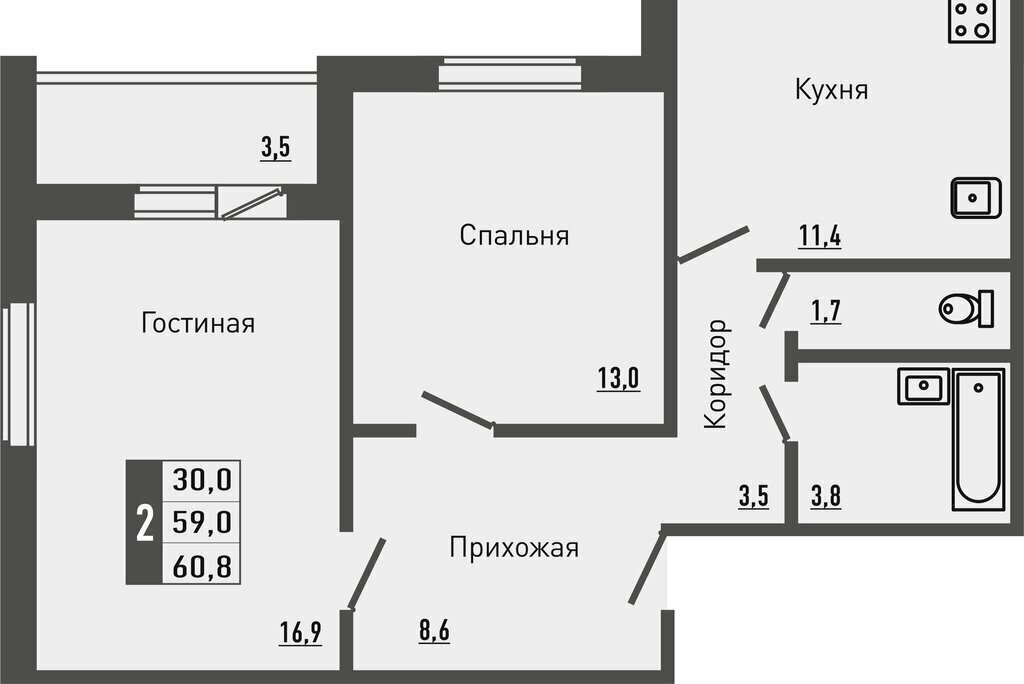 квартира р-н Орловский д Жилина ул Садовая 2к/2 фото 1