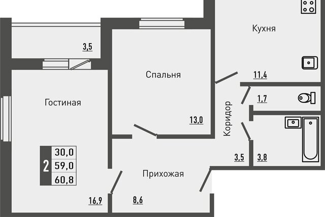 р-н Орловский д Жилина ул Садовая 2к/2 фото