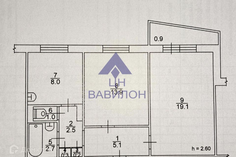 квартира г Волгодонск ул М.Горького 155 городской округ Волгодонск фото 4