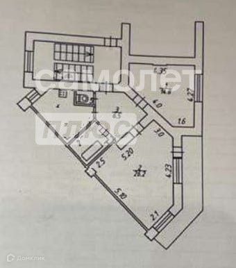 квартира г Калуга Калуга городской округ, Ленина, 100 / Дарвина, 22 фото 10